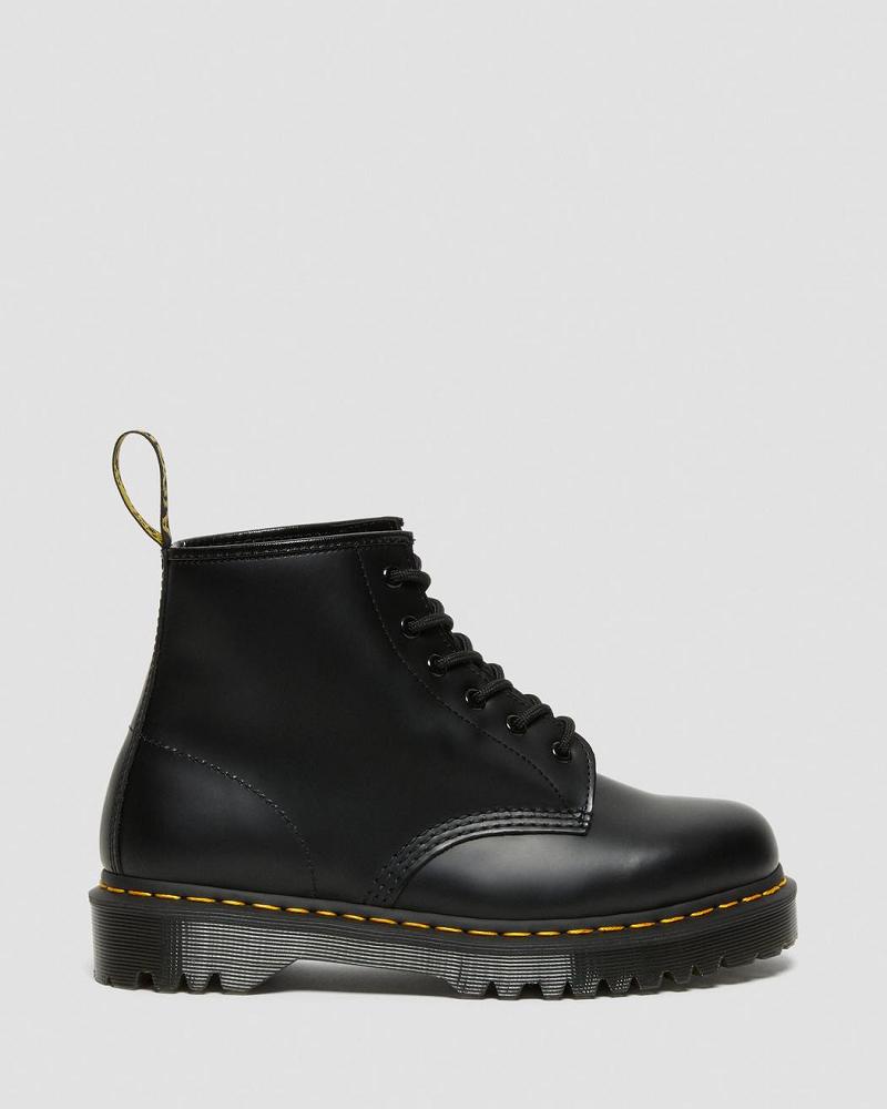 Dr Martens 101 Bex Smooth Leren Enkellaars Dames Zwart | NL 9RVD